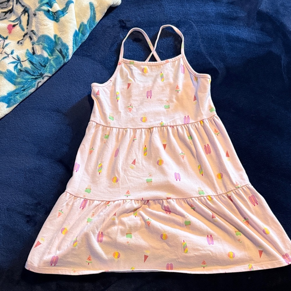 Cat & Jack Pink Casual Kids Dress